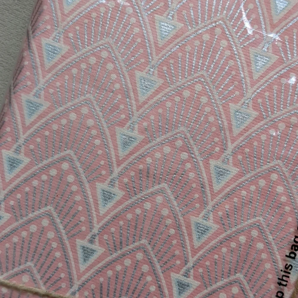 NWT PAPER SOURCE BLUSH OFFICE SET